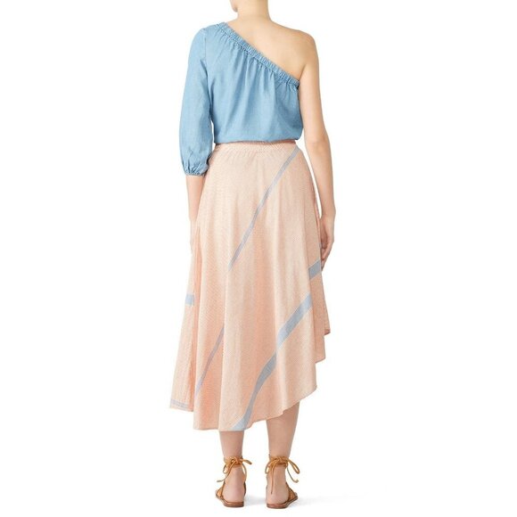 Apiece Apart Turkanna Pink Asymmetrical Skirt Women's Size 6 - Picture 2 of 7